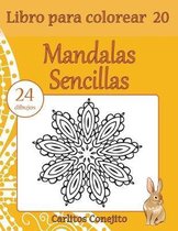 Libro para colorear Mandalas Sencillas