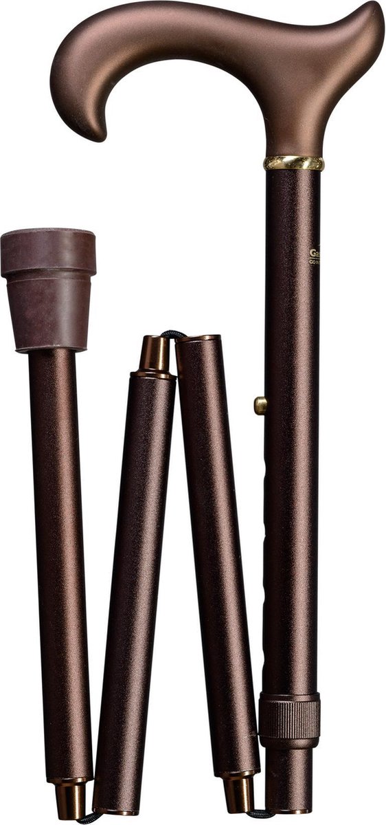 Gastrock - Wandelstok Extra lang XL - Derby Vouwstok 99 - 108 cm