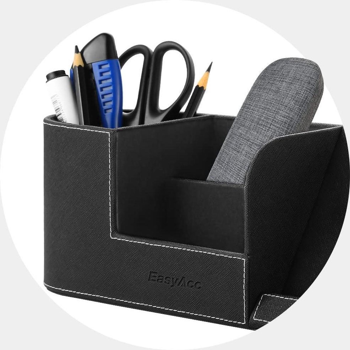 Bureau-organizer met pennenhouder, geen boren, tafelorganizer, bureauorganizer met