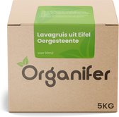 Lavagruis uit Eifel Oergesteente (5Kg voor 50m2) Grof Lavameel 0-2mm - Organifer