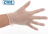 CMT Werkhandschoenen  soft vinyl naturel  handschoenen - poedervrij