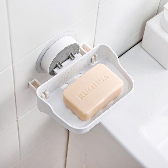 Porte-savon à suspendre auto-adhésif pour 1 pièce Savon - Pour Douche /  salle de bain... | bol