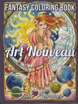 Art Nouveau Coloring Book for Adults - Jade Summer - Kleurboek voor volwassenen