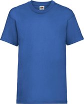 Fruit Of The Loom Kinder / Kinderen Unisex Valueweight T-shirt met korte mouwen (Royaal Blauw)