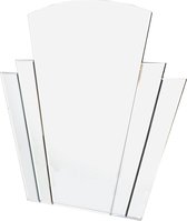 Olivia Art Deco Wandspiegel | Wall Mirror - Silver Miroir