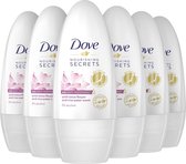 Dove Glowing  Anti-transpirant Deoroller - 6 x 50 ml - Voordeelverpakking