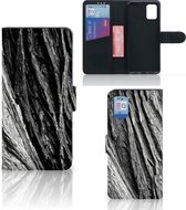 Wallet Book Case Geschikt voor Samsung Galaxy A31 Smartphone Hoesje Valentijn Cadeautje Man Boomschors