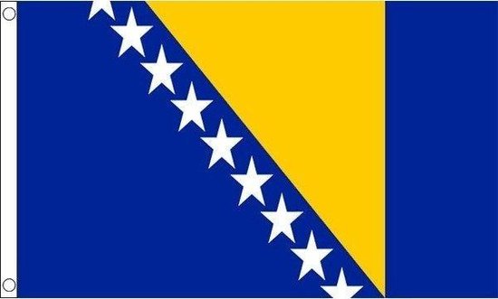 Vlag Bosnie-Herzegovina 90x150cm