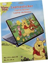 Disney Laptop Sticker | Laptopsticker Winnie de Poe | Voor Laptops 19 - 29 cm t/m 27,5 x 36,5 cm