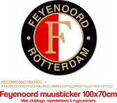 Feyenoord Muursticker