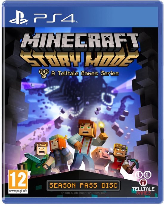 Warner Bros Minecraft: Story Mode, PS4 Standard PlayStation 4 | Jeux |  bol.com