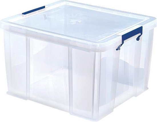 Bankers Box ProStore plastic opbergbox met deksel 48L | bol.com