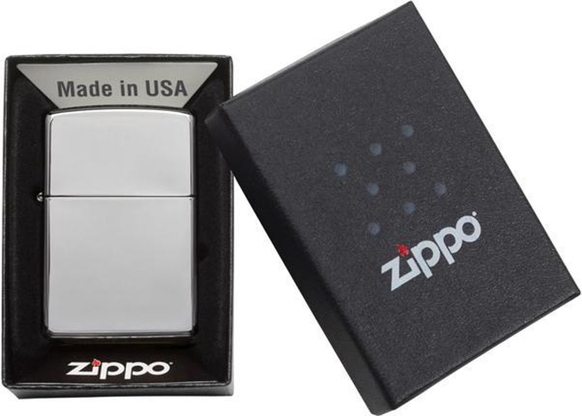 Zippo Lighter Polished Chrome - Zippo