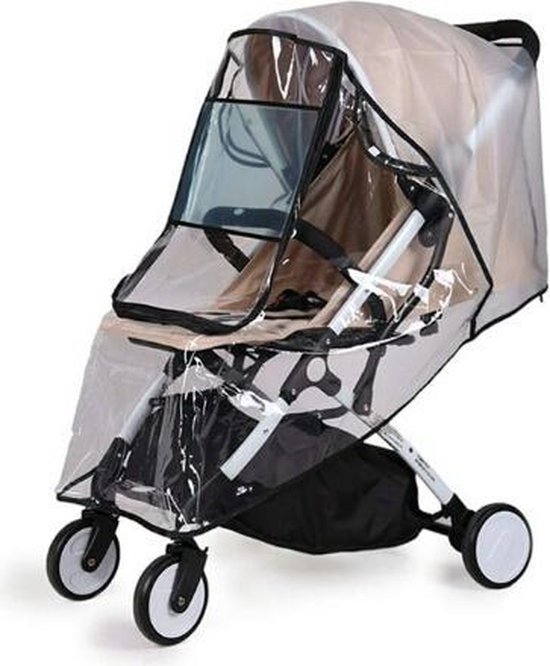 Achternaam parachute Picknicken Regenhoes buggy – luxe – universeel – kijkvenster – ventilatie – kinderwagen  | bol.com