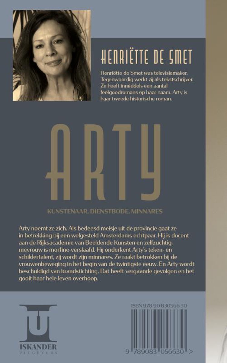Arty - back cover
