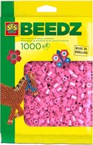 SES Beedz - Strijkkralen - Roze - 1000 stuks - PVC vrij