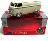 1963 Volkswagen bus T1 – Welly 1/34-1/39 | Samba modelauto - schaalmodel - miniatuurauto