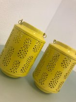 lantaarn met ananas print