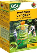 BSI Wespen Vangzak - Mét Lokstof - Versterkte Lokwerking Zonder Gif - Tegen Wespen & Hoornaars