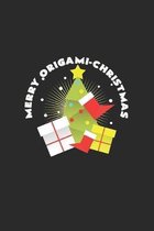 Merry origami christmas