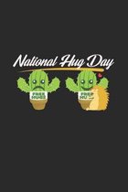 National Hug Day: 6x9 National Hug Day - dotgrid - dot grid paper - notebook - notes