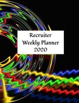 Recruiter Weekly Planner: 2020 Human Resource Weekly Organizer