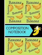 Banana Composition Notebook