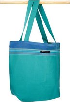 Hippe Kikoy Strandtas XL Turquoise / Zeegroen - Simone & Georges Martin
