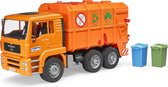 Bruder - Garbage Truck (2760) - Oranje