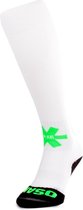 Chaussettes de sport Osaka - Taille 31-35 - Unisexe - Blanc, Vert