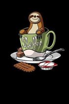 Sloffee: Sloth Coffee Lover Notebook