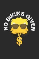 No ducks given: 6x9 Ducks - dotgrid - dot grid paper - notebook - notes