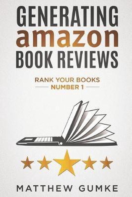 Generating Amazon Book Reviews 9781688955585 Matthew Gumke Boeken