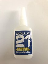 Colle 21 cyanoacrylaat secondelijm in voordeelflacon 50 gram , nu met € 5.00 korting !