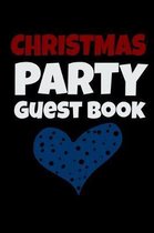 Christmas Party Guest Book