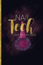 Nail Tech Client Record Book: Customer Profile Log