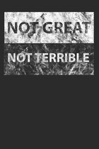 Not Great Not Terrible: Wochenkalender A5 f�r alle 3.6 Roentgen Not Great Not Terrible Chernobyl 1986 Kenner I A5 (6x9 inch.) I Geschenk I 120