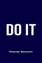 Do It Standard Booklets: A softcover fitness tracker to record four days worth of exercise plus cardio.