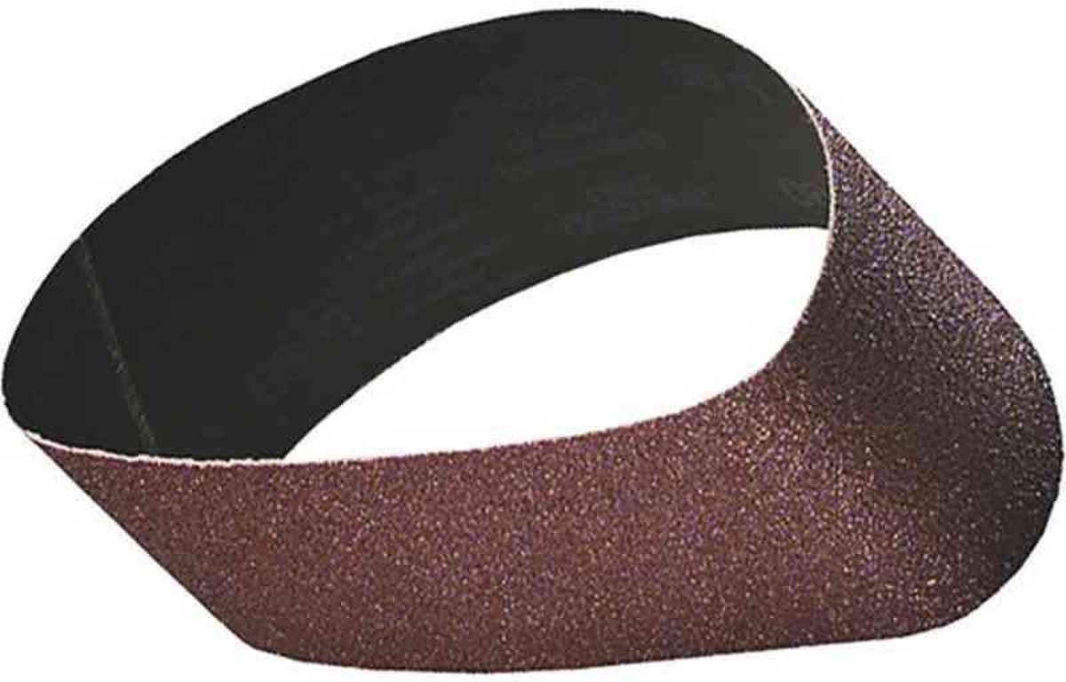 PIRANHA schuurband - voor bandschuurmachine - 100 x 620 mm - korrel 80 - 3 stuks