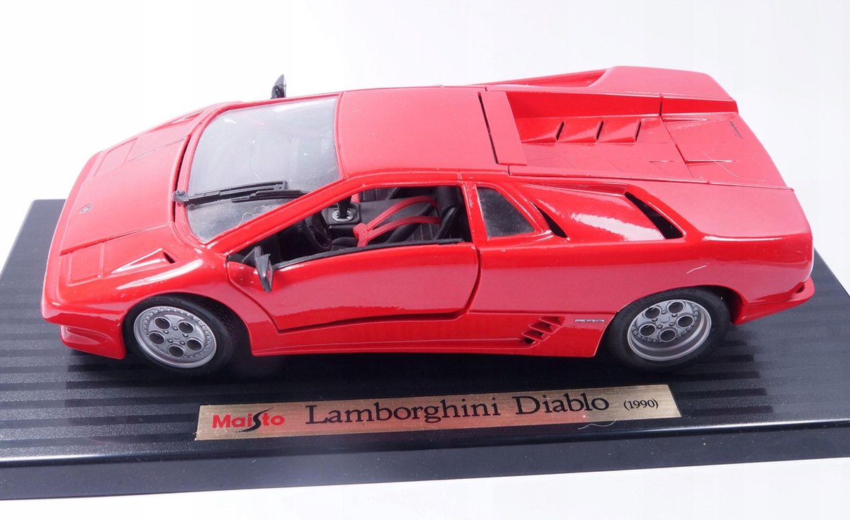 Miniature Lamborghini Diablo année 1990 - collection deluxe - Prématuré