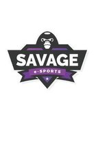 Savage E-Sports Monkey Logo - Blank Lined Notebook
