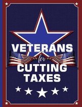 Veterans for Cutting Taxes: 8.5 x 11 College Ruled Notebook