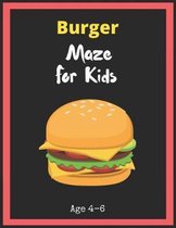 Burger Maze For Kids Age 4-6