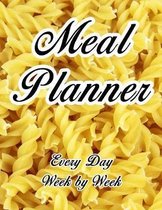 Meal Planner: Very large practical planner - With shopping list - Book for 52 weeks - Beautiful high gloss cover - Huge 8,5 x 11''