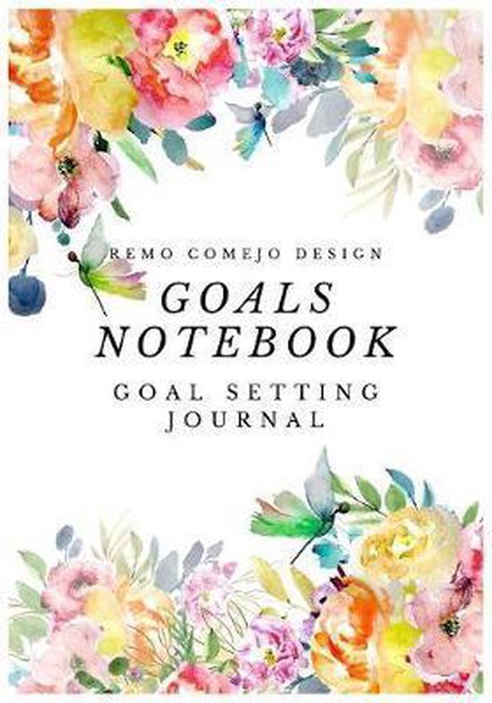 Goals Notebook Goal Setting Journal, Remo Comejo Design