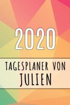2020 Tagesplaner von Julien: Personalisierter Kalender f�r 2020 mit deinem Vornamen
