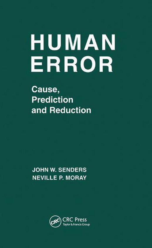 Applied Psychology Series - Human Error - cover