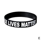 Black Lives Matter Armband|Armband Dames|Armband Heren|Unisex|Siliconen|Cabantis|Zwart