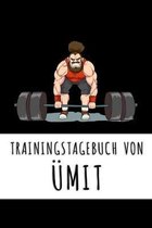 Trainingstagebuch von Ümit: Personalisierter Tagesplaner für dein Fitness- und Krafttraining im Fitnessstudio oder Zuhause