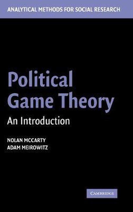 Political Game Theory - cover